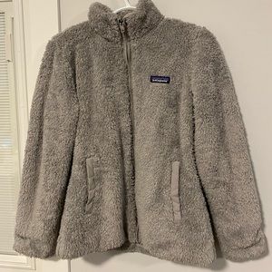 Patagonia sweater XS fuzzy grey